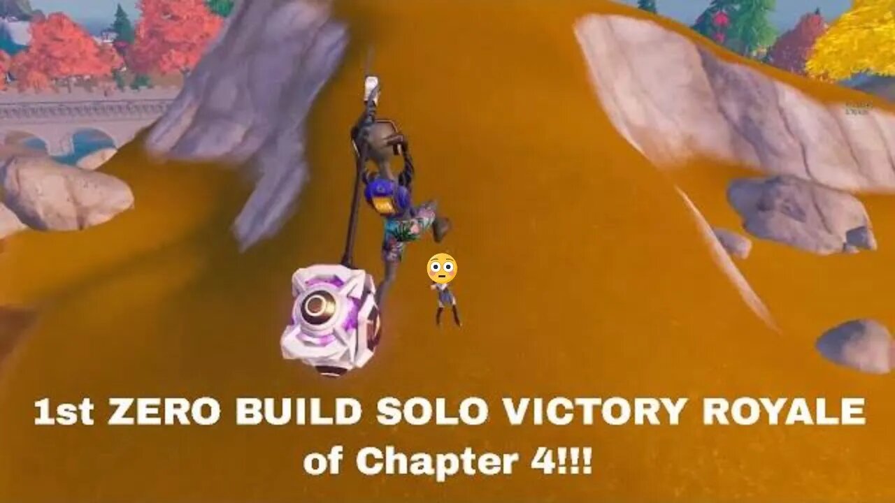 Back on Fortnite!!! 1st Zero Build Solo Victory Royale of Chapter 4!!!