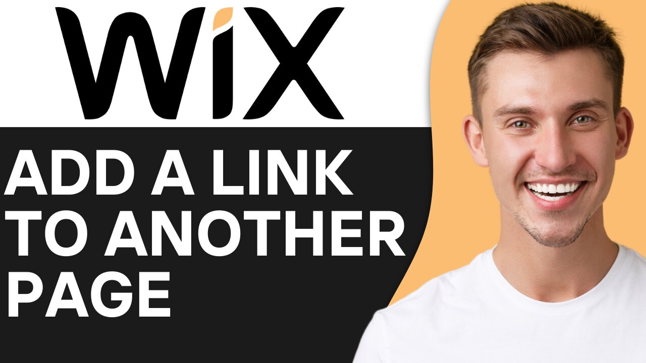HOW TO ADD A LINK TO ANOTHER PAGE ON WIX