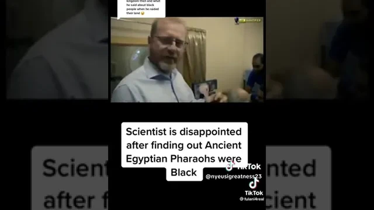 Scientist Disappointed Ancient Pharaohs Were Black #pharaohs #scientist #blackhistory