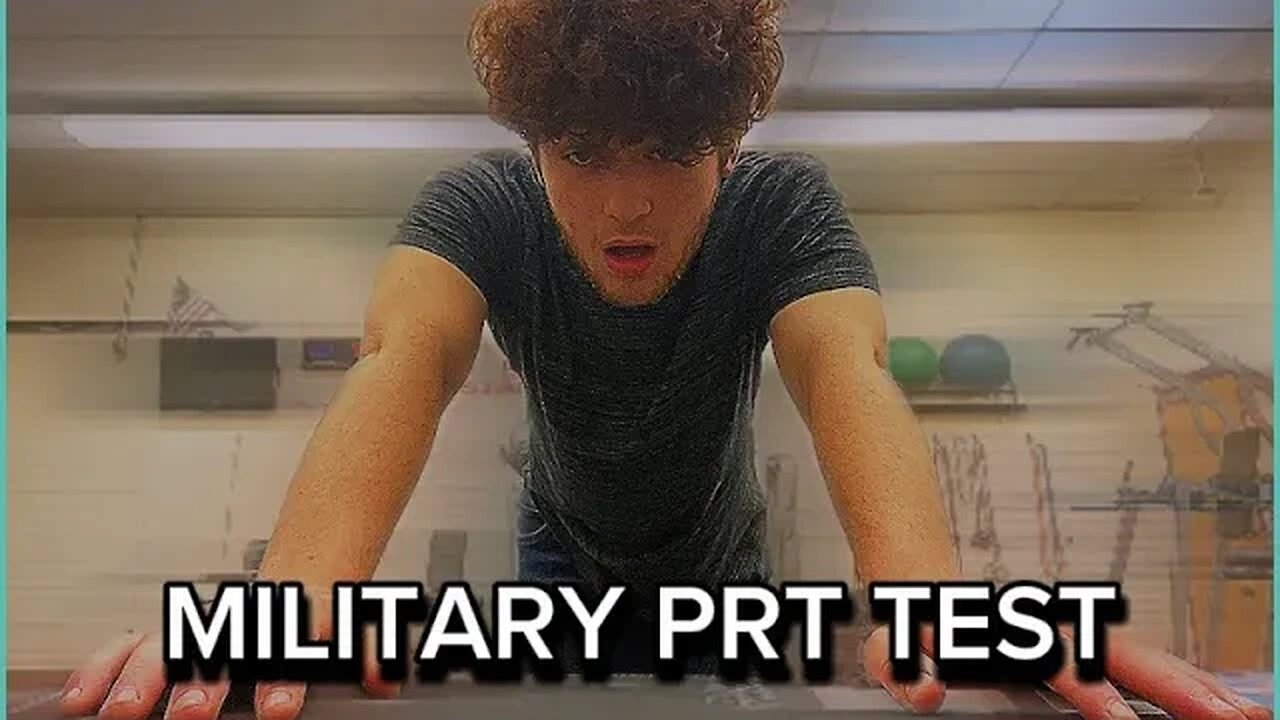 TRYING THE PRT TEST FROM THE MILITARY