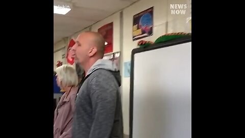 Teacher Shares Something Very Special With His Class