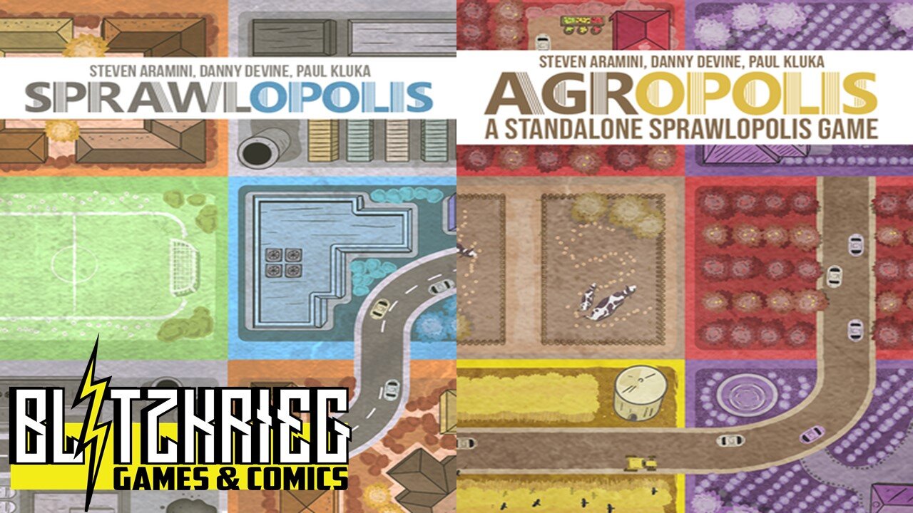 Agropolis Kickstarter Edition Unboxing Sprawlopolis & ALL Expansions