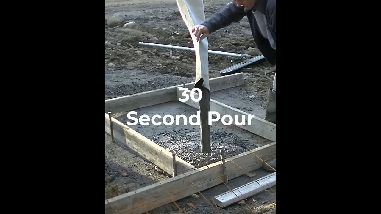 30-Second Concrete Pour