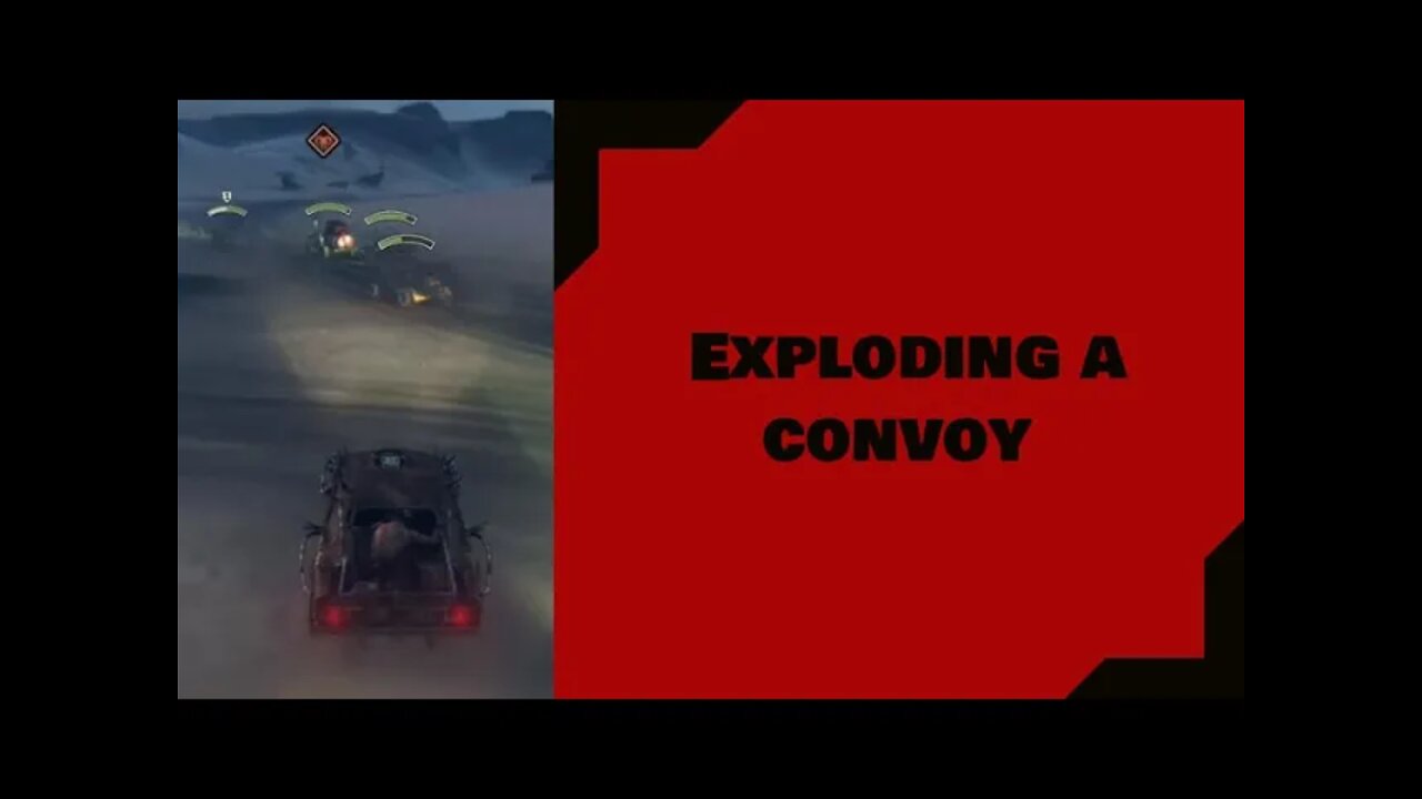 Mad Max: Exploding a Convoy