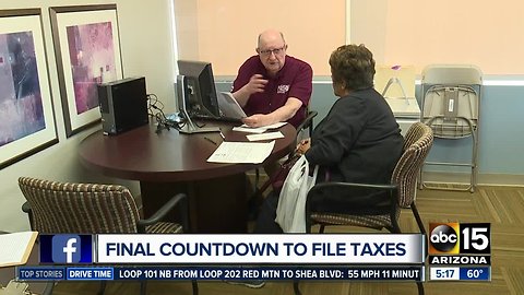 Final countdown to file taxes