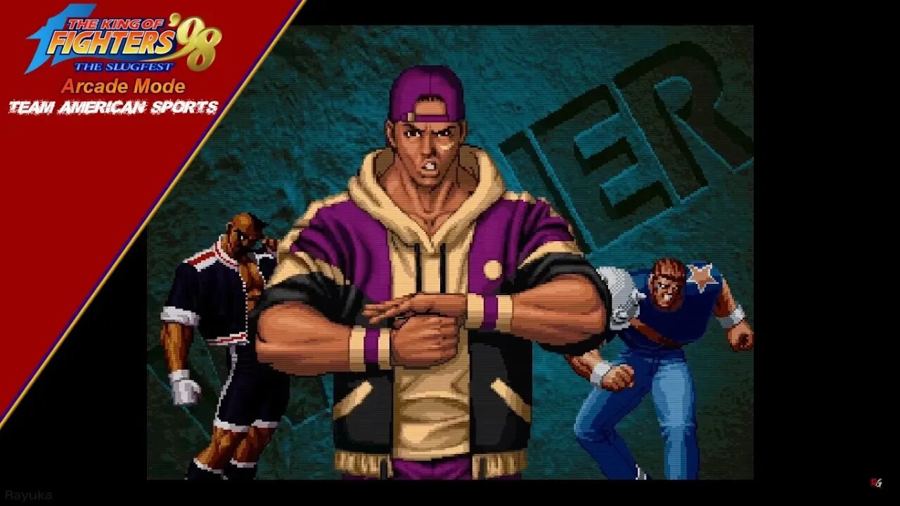 The King of Fighters 98: Arcade Mode - Team American Sports