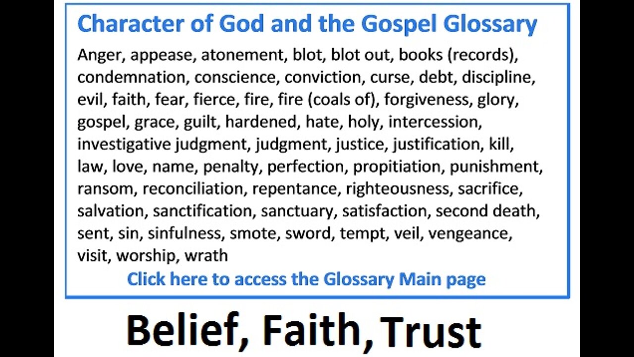 Study on Belief, Faith and Trust