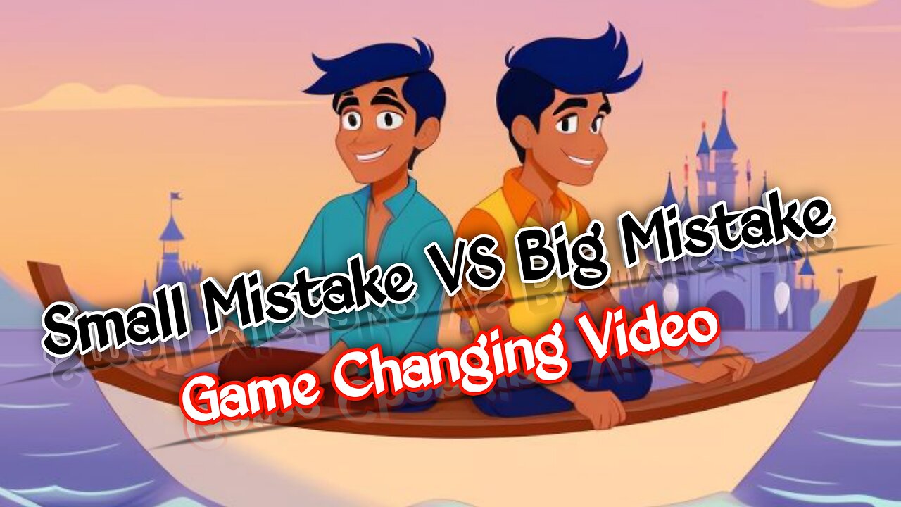 Small Mistake VS Big Mistake\ Game Changing Video 2M Views