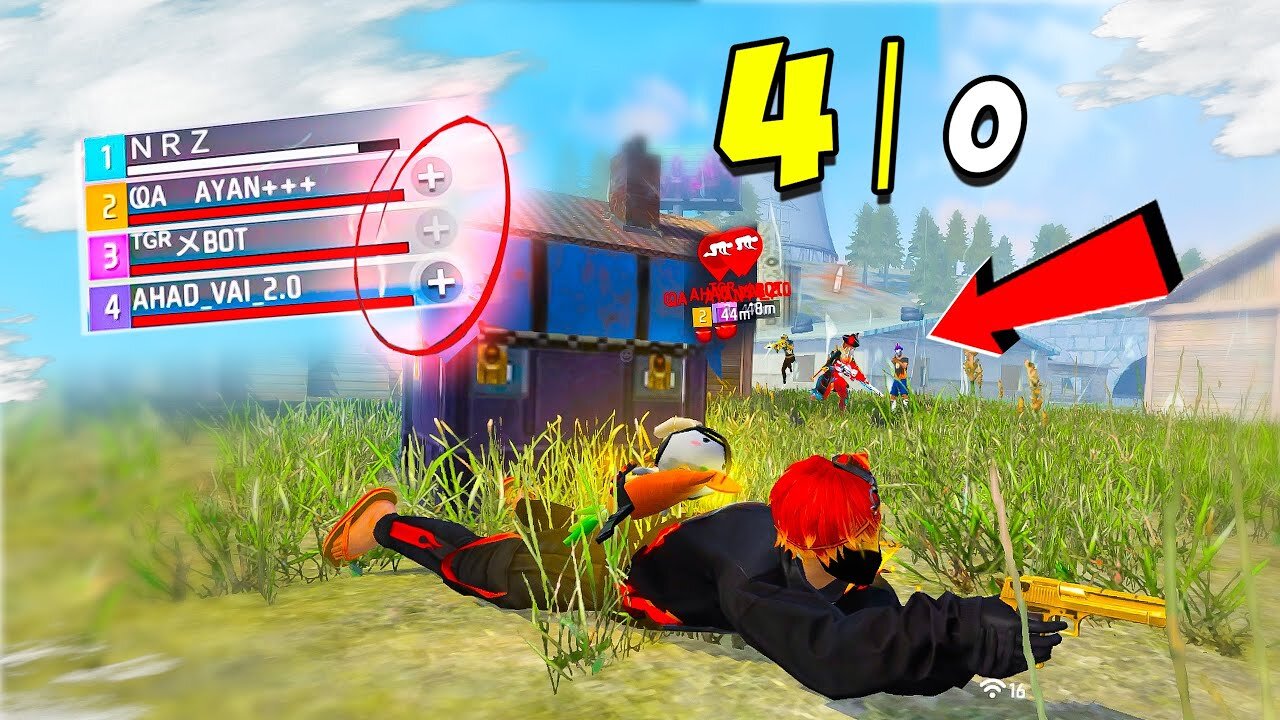 4 - 0 🔥 Ace Only Challenge 😳 Must Watch Gameplay | NRZ