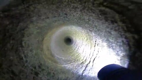 Go Pro Down A Deep Mystery Pipe 7