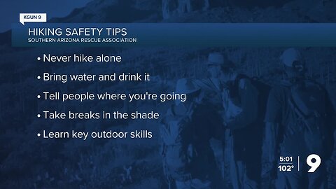 Hiking safety tips