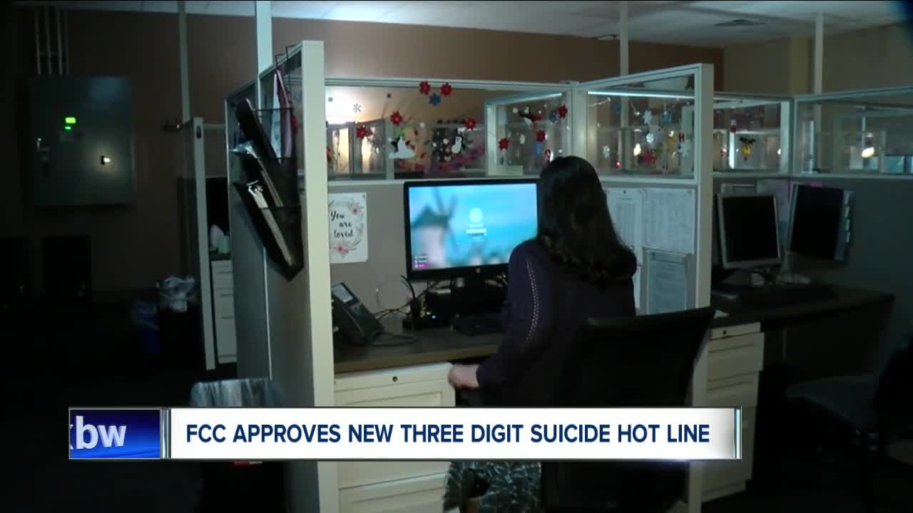 FCC approves new three digit suicide hot line