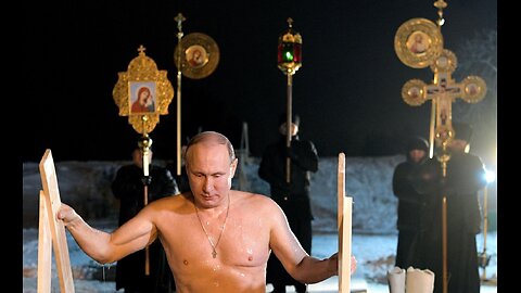 PUTINS 2021 Russian Orthodox Ritual Bath Seen By Millions!