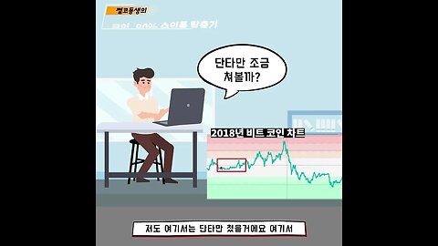 [코인탈출]지옥에서 천국까지 종이 한 장 차이라고? 물린코인 -90% 탈출기|비트코인 2억 가는길 멀다|비트코인 전망 투자전략 차트분석 쪽집게 실시간 생방송 쩔코TV #Shorts