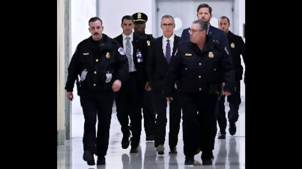 "FBI attempted Coup d' etat", says fired Andrew McCabe