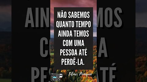 Frase do Filme Pinóquio 4 | #shorts