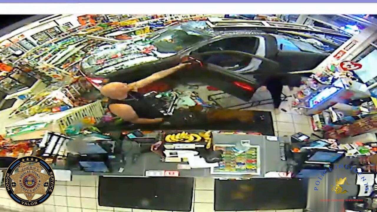 Deputies Shoot Armed Suspect After Pursuit Ends in Suspect Crashing into 7-11