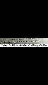 Toán 12 Cho hàm số y=f(x) có f'(x)=(x+2)(x+1)(x^2-1), ∀x∈R. Hàm số y=f(x) đồng biến trên khoảng nào