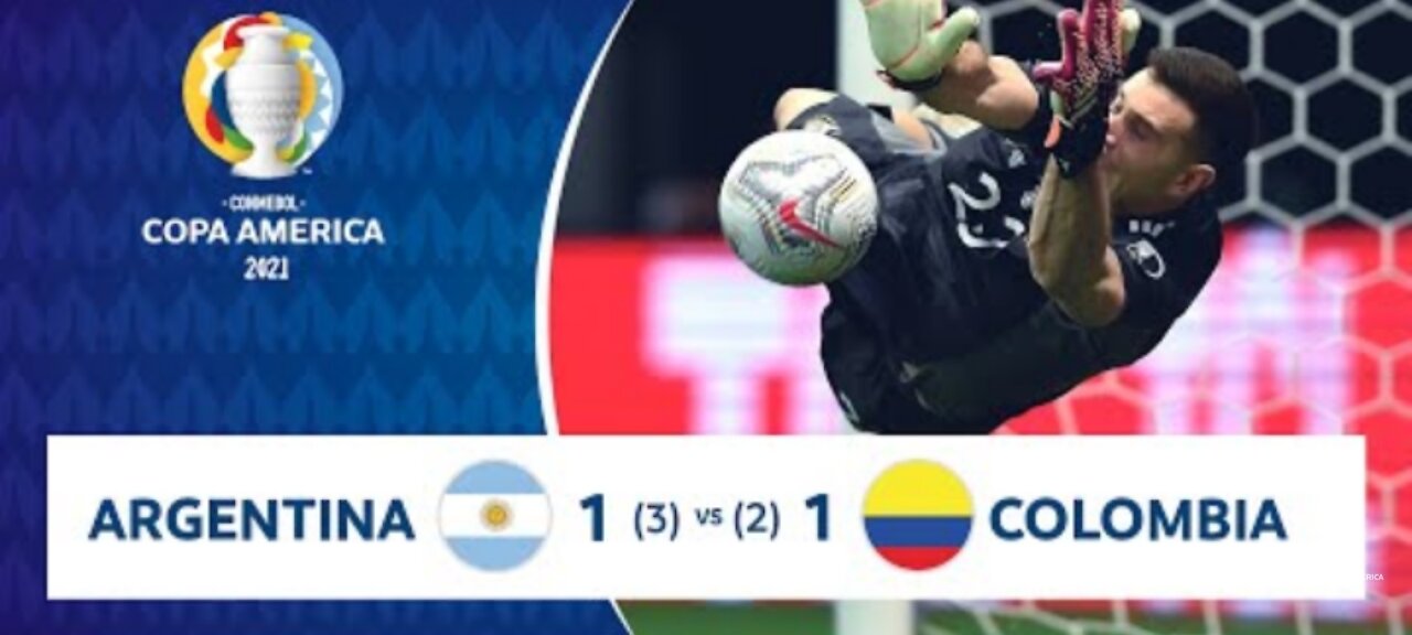 Argentina 1 (3)-(2) 1 Colombia | 2021 Copa America