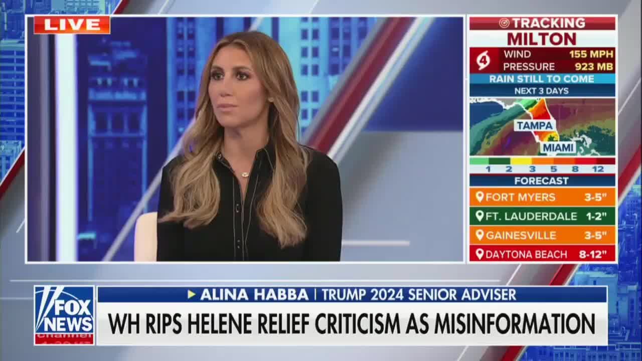 ‘Where?’ Fox News Host Skeptical When Trump Spox Alina Habba Claims ‘There Are Babies Floating in the Water’