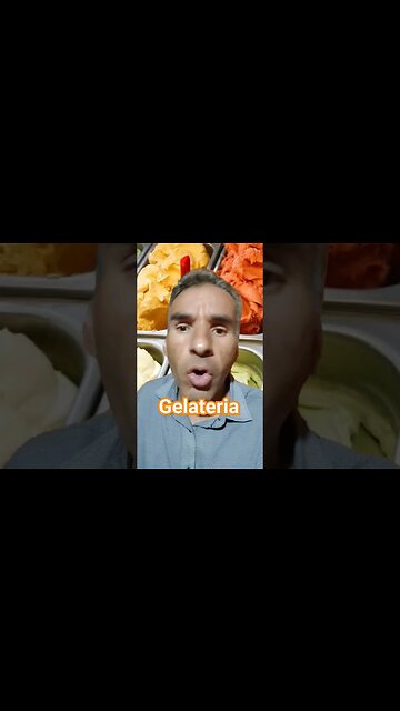 GELATERIA OU SORVETERIA #curiosidades #gelateria