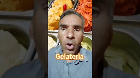 GELATERIA OU SORVETERIA #curiosidades #gelateria