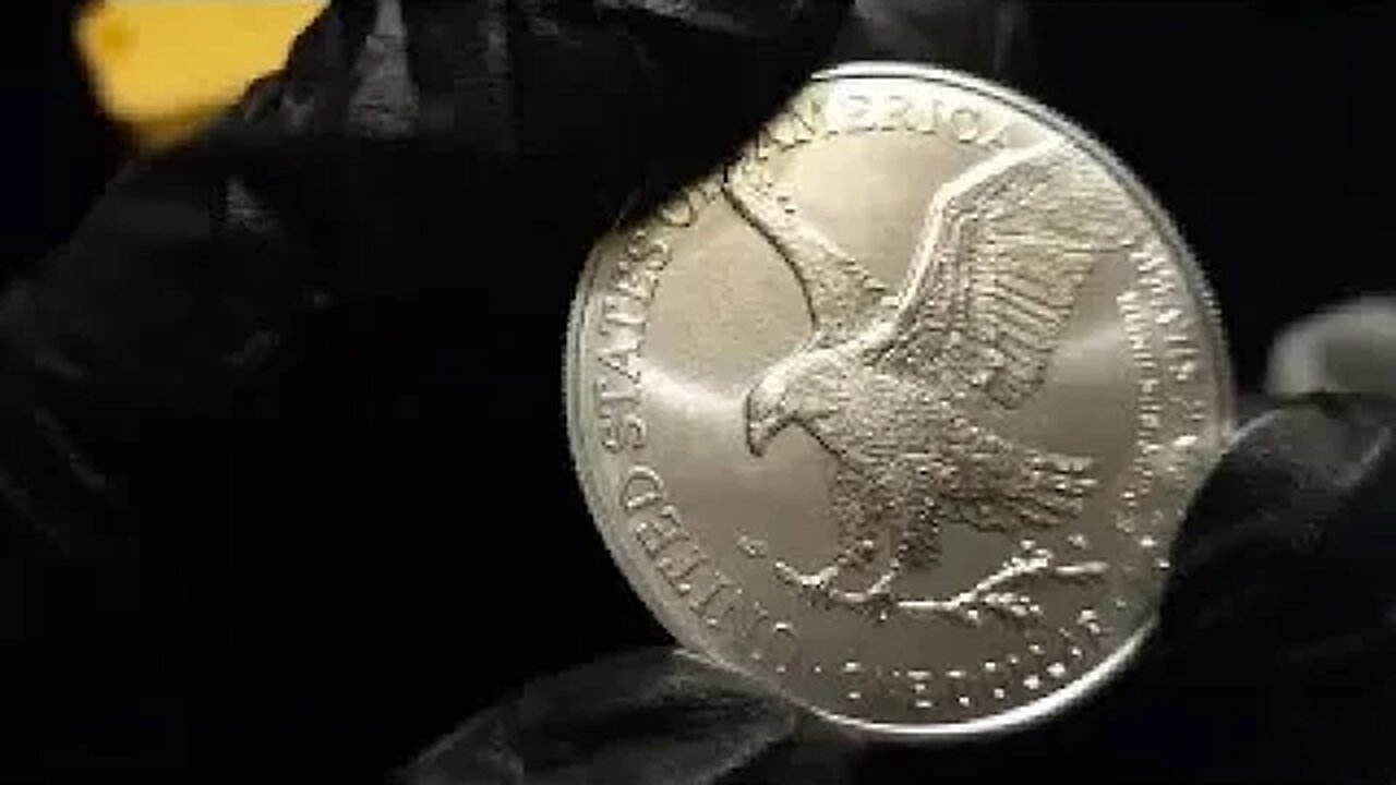 Pulled the trigger on a tube of American Silver Eagles