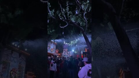 Snowfall in Calico at Knott’s Merry Farm