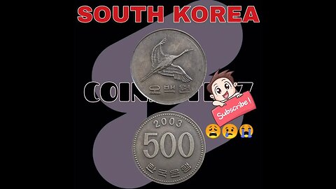 SOUTH KOREA 500 EON 2003. #shorts #viral #coinnotesz