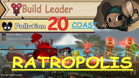 RATROPOLIS Female Build Leader Coast Pollution 20