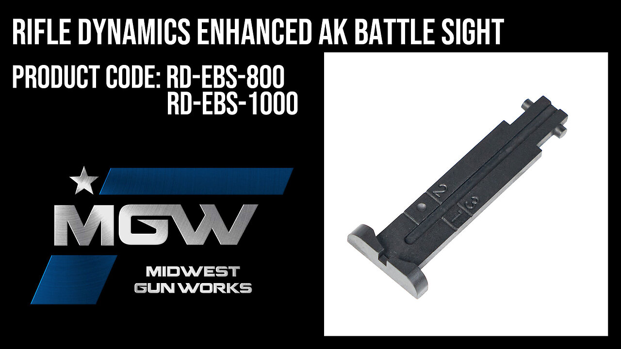 Rifle Dynamics Enhanced AK Battle Sights