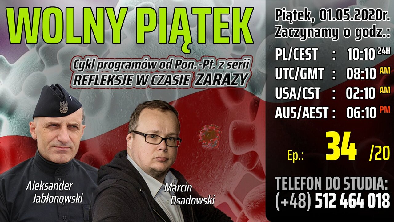 WOLNY PIĄTEK - Olszański, Osadowski NPTV (01.05.2020)