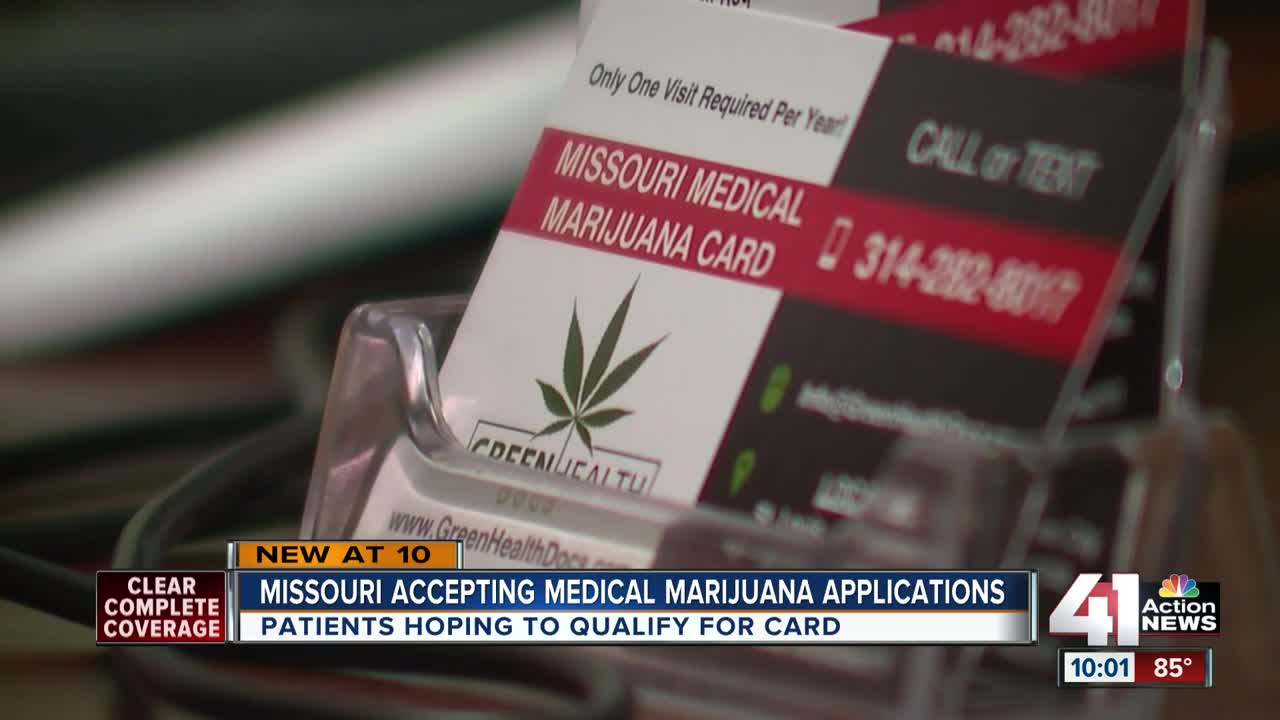 Missouri reviews more than 500 medical marijuana card applications