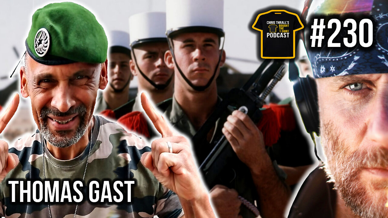 SURVIVING The French Foreign Legion | Thomas Gast | Bought The T-Shirt Podcast