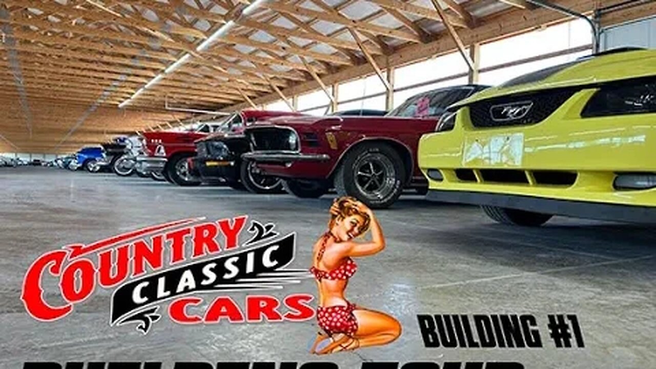 CCC Episode 47 - Building #1 Tour Classic Cars - July 2023