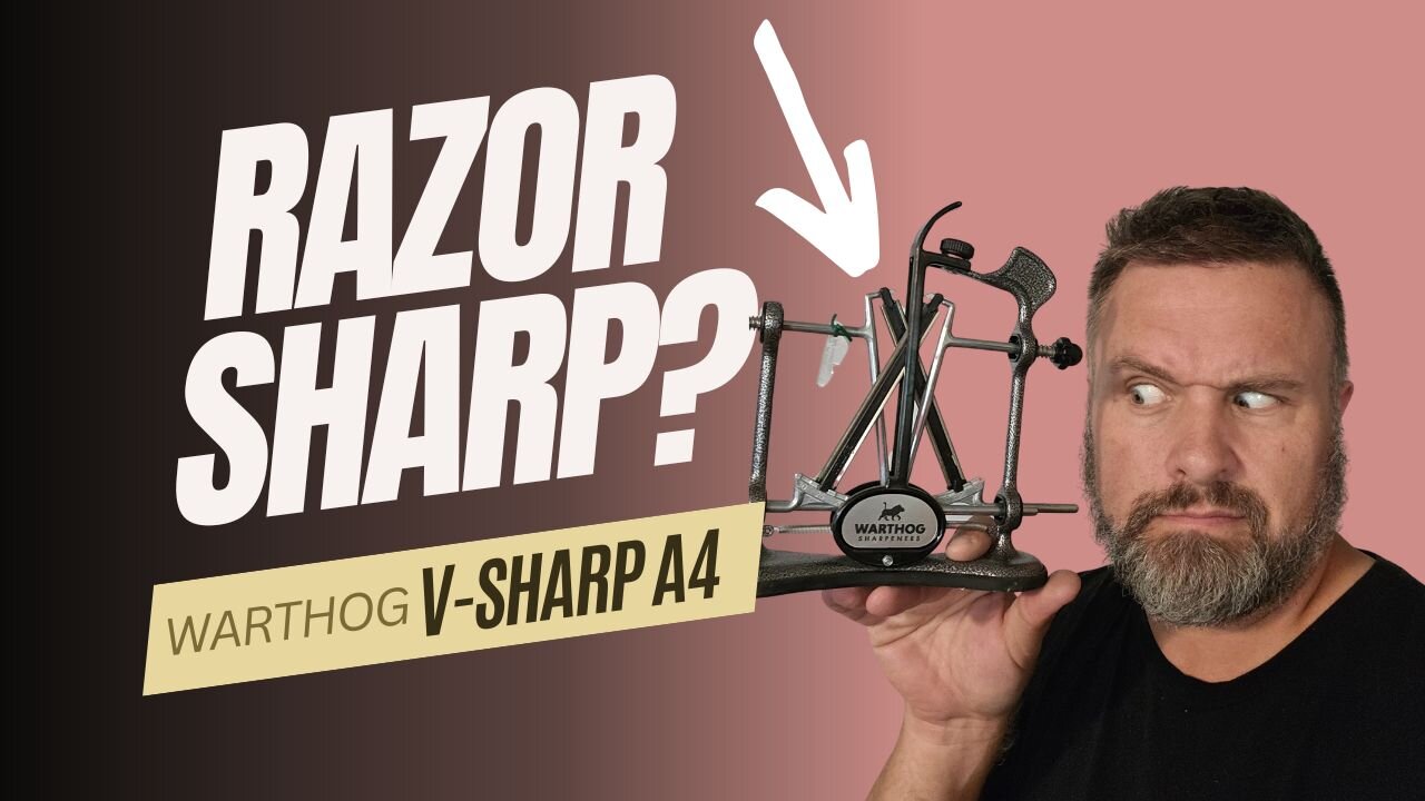 Why Every Chef Needs the Warthog V-Sharp A4 Knife Sharpener