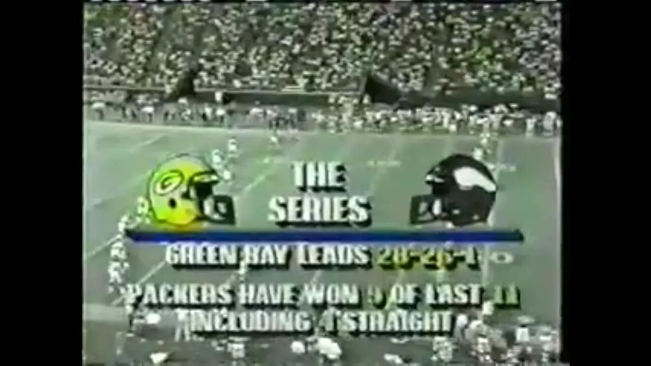 1989-10-15 Green Bay Packers vs Minnesota Vikings