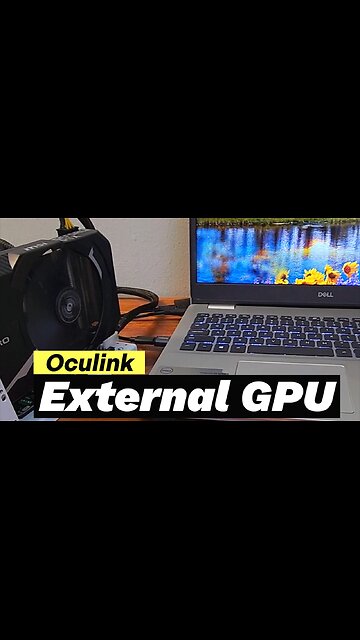 Oculink External GPU Over M.2 #shorts #pcgaming #pc #egpu
