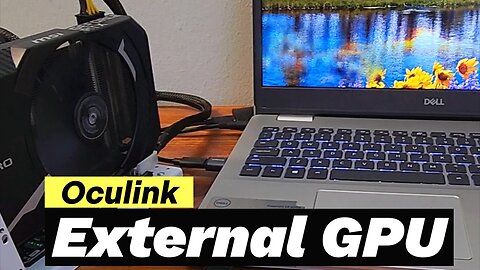 Oculink External GPU Over M.2 #shorts #pcgaming #pc #egpu