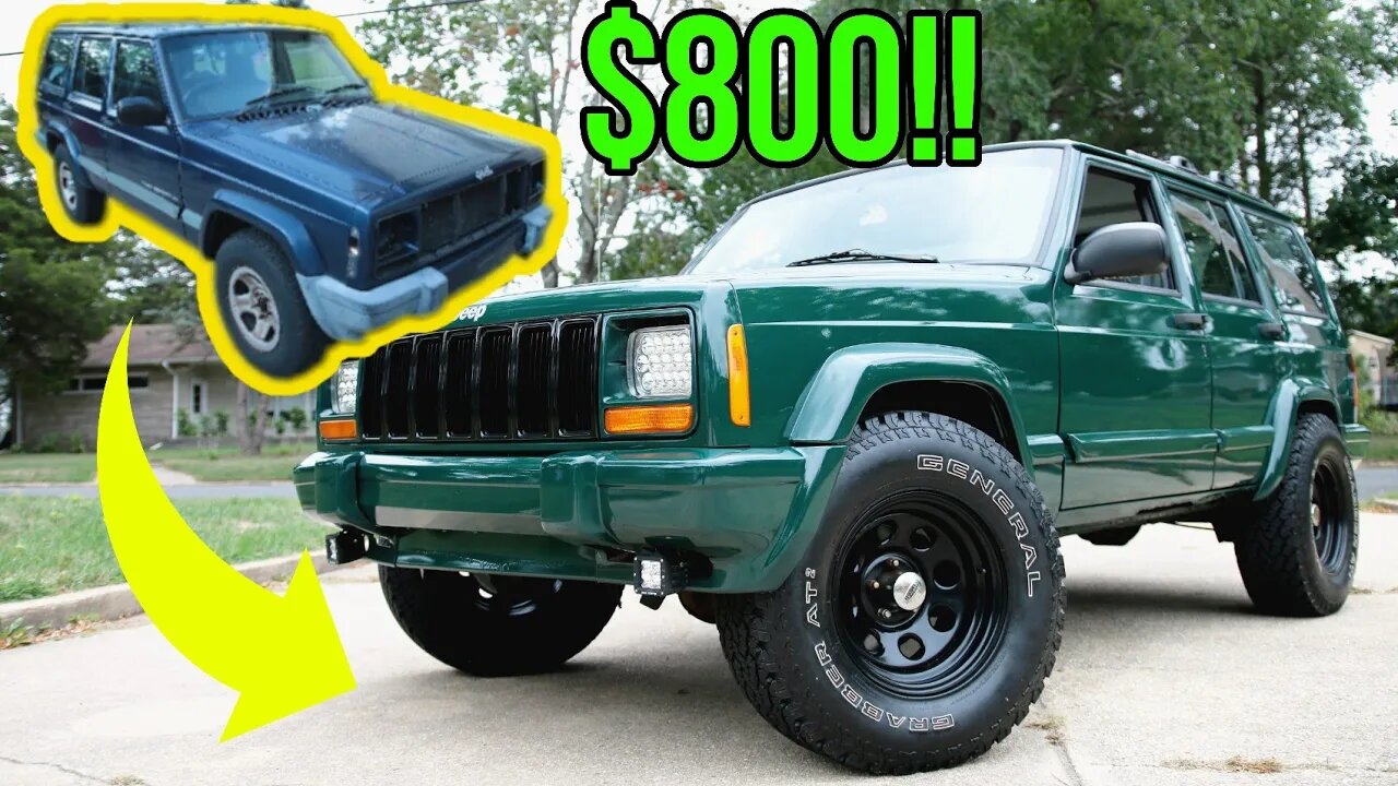 Transforming A Jeep In 10 mins!! (Budget Build)