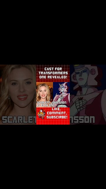 Transformers One - Animated Origin Story CAST REVEALED!