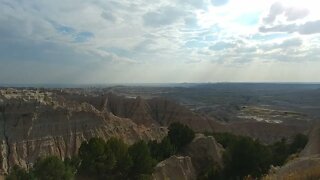 Pinnacles Overlook in Badlands National Park