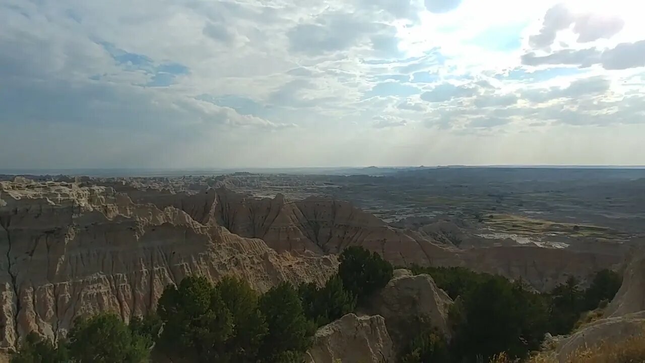 Pinnacles Overlook in Badlands National Park