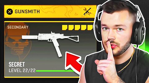 I used the "SECRET SMG" in Modern Warfare 2 (it's OP)