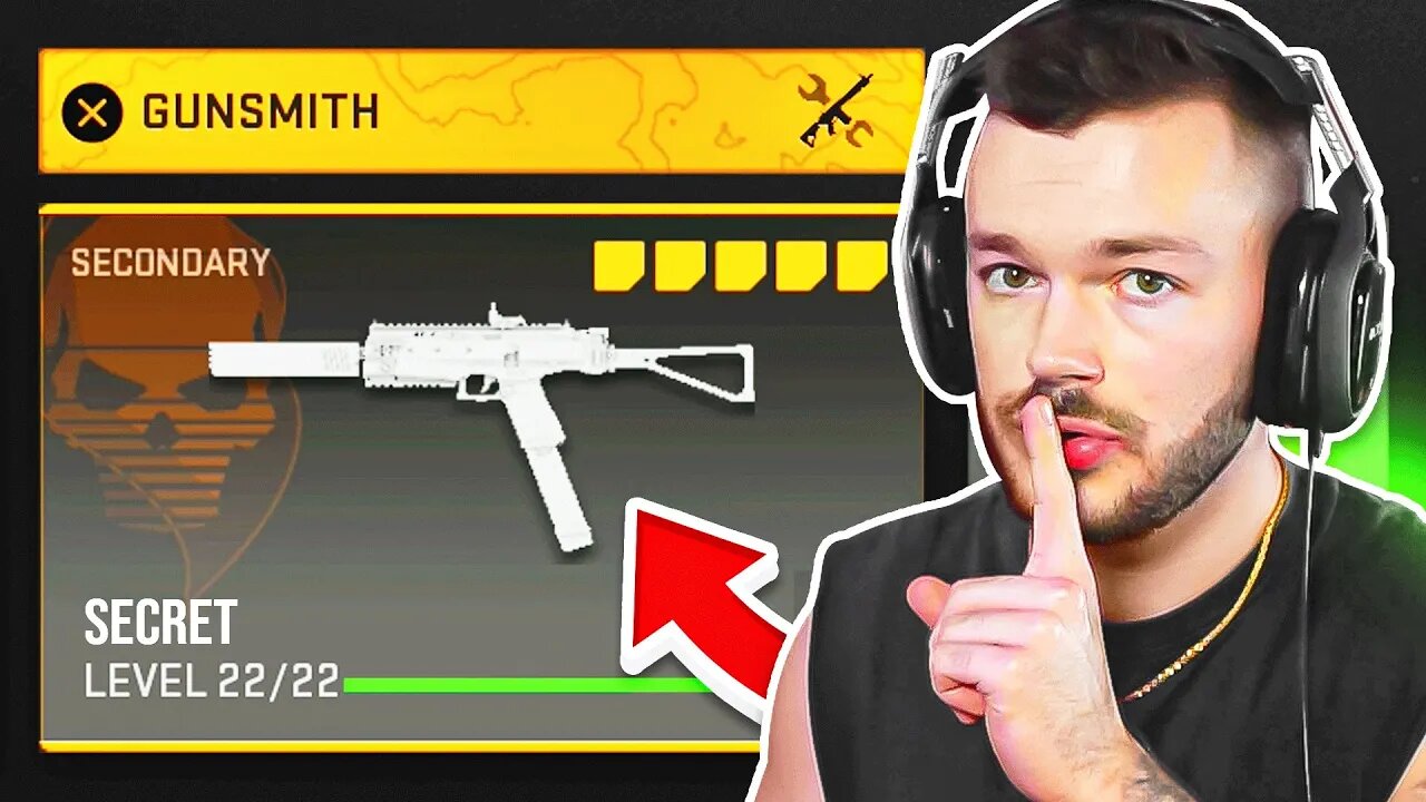 I used the "SECRET SMG" in Modern Warfare 2 (it's OP)