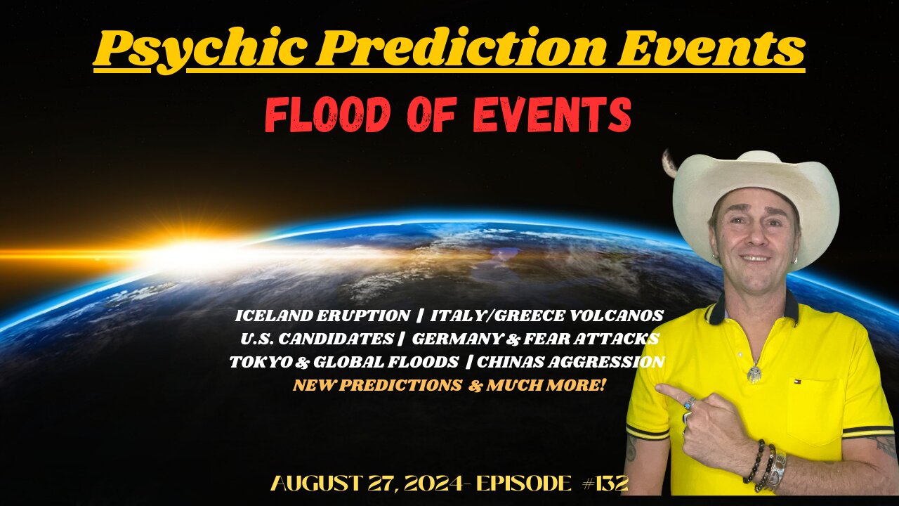 Flood Of Events ⚠️ Psychic Predictions Events | Tittel Teatime 🫖