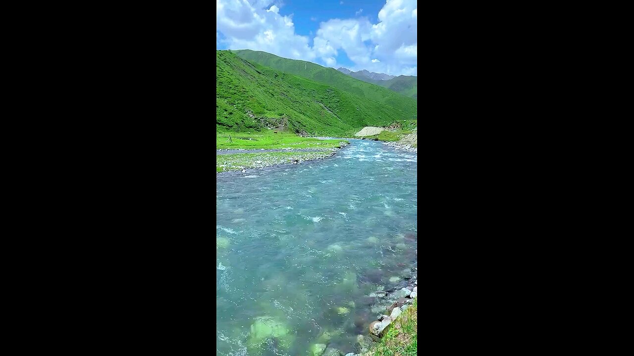 The soothing sound of the river