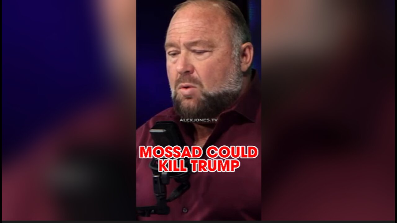 Alex Jones: Israel Could Kill Trump & Blame Iran To Start World War 3 - 7/26/24