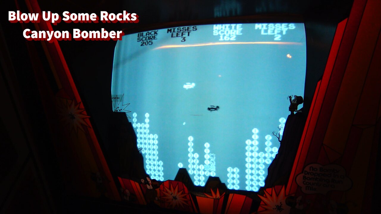 Bombinating The Countryside In Atari's Canyon Bomber (Arcade)