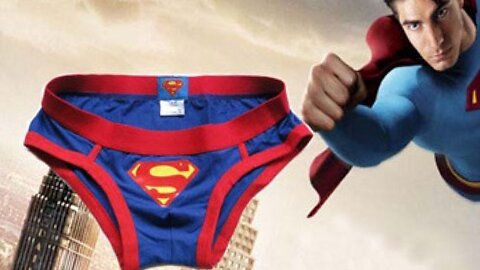 SUPERMAN AND HIS UNDERWEAR